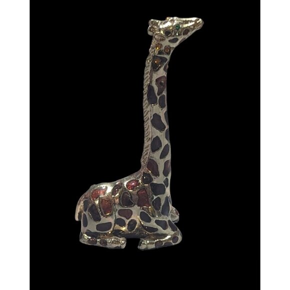 Silver/Gold Giraffe Figurine - Picture 2 of 16